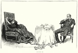 Love will die by Charles Dana Gibson