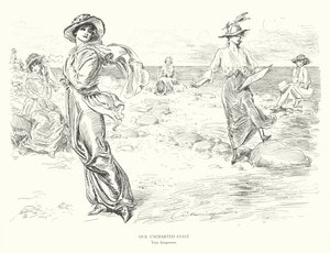 Our Uncharted Coast, Very Dangerous by Charles Dana Gibson