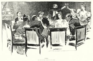 Puzzle, find the man who is paying for the dinner