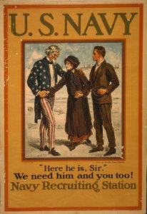U.S. Navy "Here he is, sir" We need him and you too!