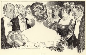 Your Hostess by Charles Dana Gibson