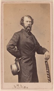 Nathaniel Parker Willis by Charles DeForest Fredricks