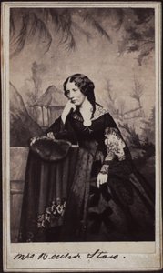 Portrait of Harriet Beecher Stowe, 1811-1896, ca. 1860 by Charles DeForest Fredricks
