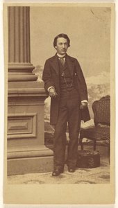 Unidentified Young Man, Standing by Charles DeForest Fredricks