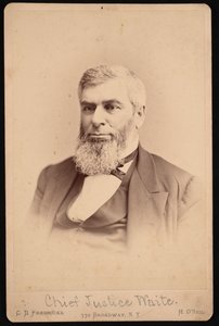 Portrait of Morrison Remick Mott Waite by Charles De Forest Fredricks