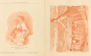 The Haystack; Young Leading Man! [recto] by Charles Decaux after John Lewis Brown