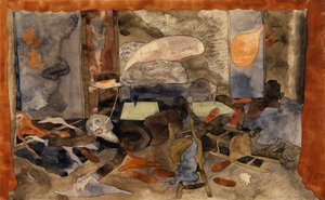Death of Countess Gerschutz Lulu by Charles Demuth