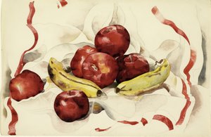 Still Life with Apples and Bananas