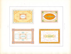 Ornamental Frames for Business Papers