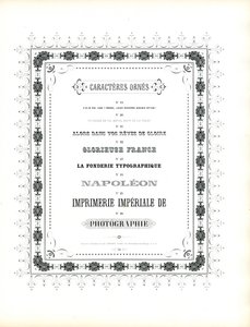 Ornamental Typefaces with Decorative Frame by Charles Derriey