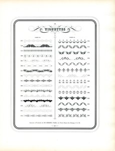 Ornamental Vignettes and Borders by Charles Derriey