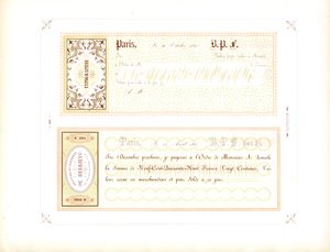 Sample Forms for Promissory Notes in Yellow and Pink Tones