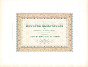 Stock Certificate 