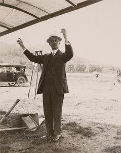 Portrait of Albert Francis Zahm by Charles Doolittle Walcott