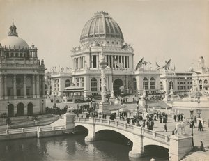 Administration Building at the Worlds Columbian Exposition, Chicago, 1893 by Charles Dudley Arnold