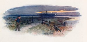 Great Expectations, Pip in the marshes by Charles Edmund (after) Brock