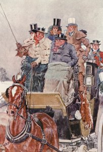 Illustration for The Pickwick Papers by Charles Dickens