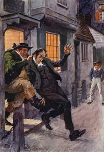 Illustration for The Pickwick Papers by Charles Dickens by Charles Edmund (after) Brock