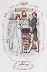As they hastily turned round, illustration from 