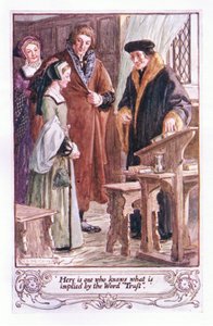 Here is one who knows what is implied by the word trust by Charles Edmund Brock