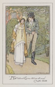 Illustration for Emma by Jane Austen by Charles Edmund Brock