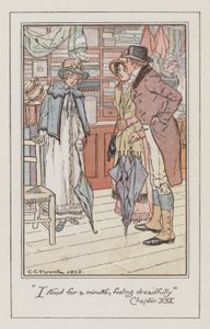 Illustration for Emma by Jane Austen by Charles Edmund Brock