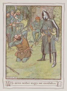 Illustration for Ivanhoe by Sir Walter Scott by Charles Edmund Brock