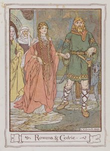 Illustration for Ivanhoe by Sir Walter Scott by Charles Edmund Brock