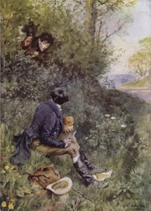 Illustration for The Broad Highway a Romance of Kent by Charles Edmund Brock