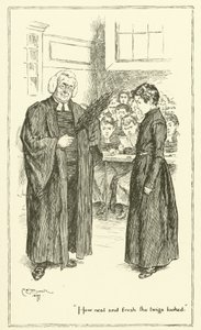 Illustration for The Essays of Elia by Charles Lamb by Charles Edmund Brock