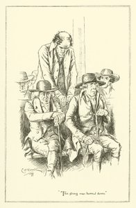 Illustration for The Essays of Elia by Charles Lamb by Charles Edmund Brock