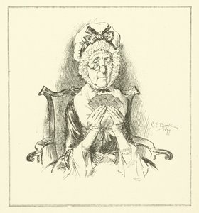 Illustration for The Essays of Elia by Charles Lamb by Charles Edmund Brock