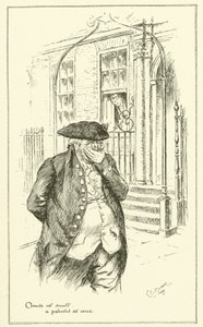 Illustration for The Essays of Elia by Charles Lamb by Charles Edmund Brock