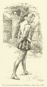 Illustration for Westward Ho! by Charles Kingsley by Charles Edmund Brock