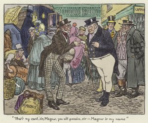 Illustration for the Pickwick Papers