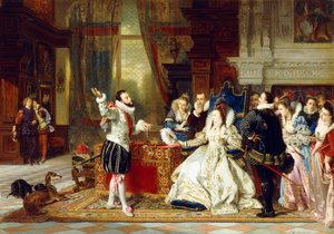 Sir Walter Raleigh and Queen Elizabeth