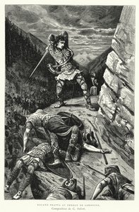 Roland Frappa at the Perron of Sardoine by Charles Edouard Delort