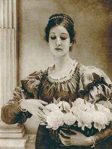 Peonies by Charles Edward (after) Perugini