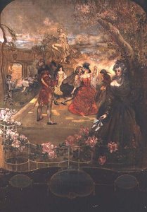 At the Ball by Charles Edward Conder