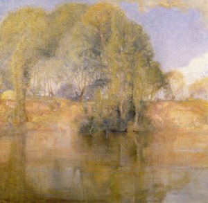 Vetheuil by Charles Edward Conder