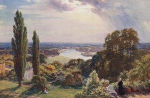 The Thames from Richmond Hill by Charles Edward Johnson