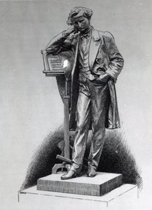Hector Berlioz, after the statue by Alfred Lenoir in Square Vintimille, Paris, 1886