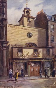 Church of St Ethelburga, Bishopsgate Street, London by Charles Edwin Flower
