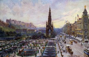 Princes Street, Edinburgh, Scotland