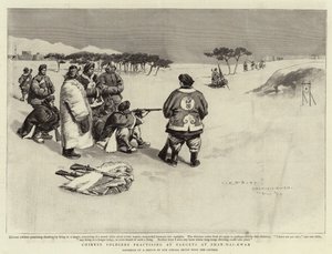 Chinese Soldiers Practising at Targets at Shan-Hai-Kwan