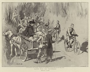 Easter with the Volunteers by Charles Edwin Fripp