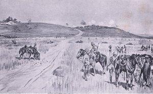 The Relief of Vryheid, from After Pretoria: The Guerilla War by Charles Edwin Fripp