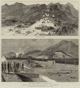 With the British Garrison at Suakim by Charles Edwin Fripp
