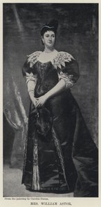 Mrs William Astor by Charles Emile Auguste Carolus Duran