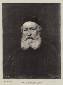 The Late Charles Gounod by Charles Emile Auguste Carolus Duran